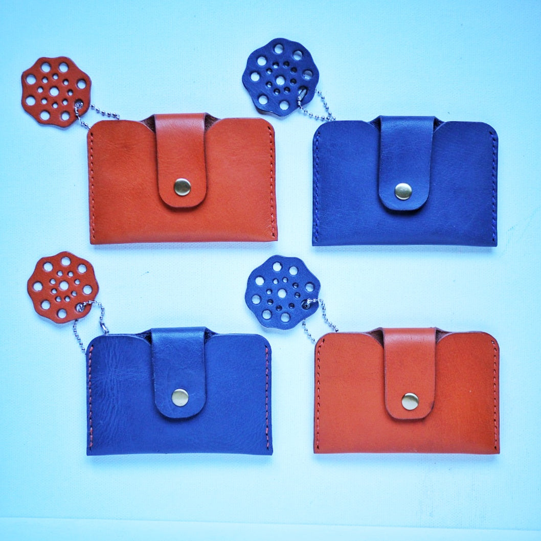 Handmade Leather Card Holder – Slim, Stylish, & Functional