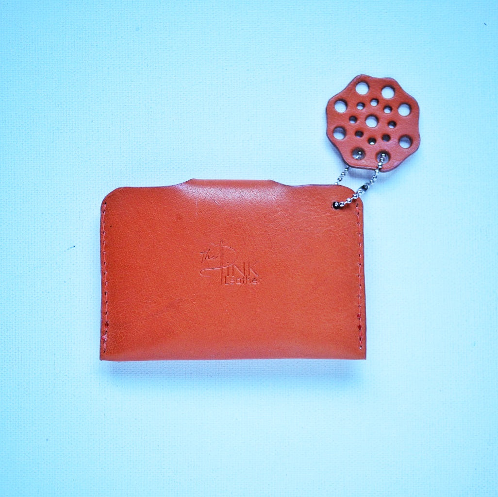 Handmade Leather Card Holder – Slim, Stylish, & Functional