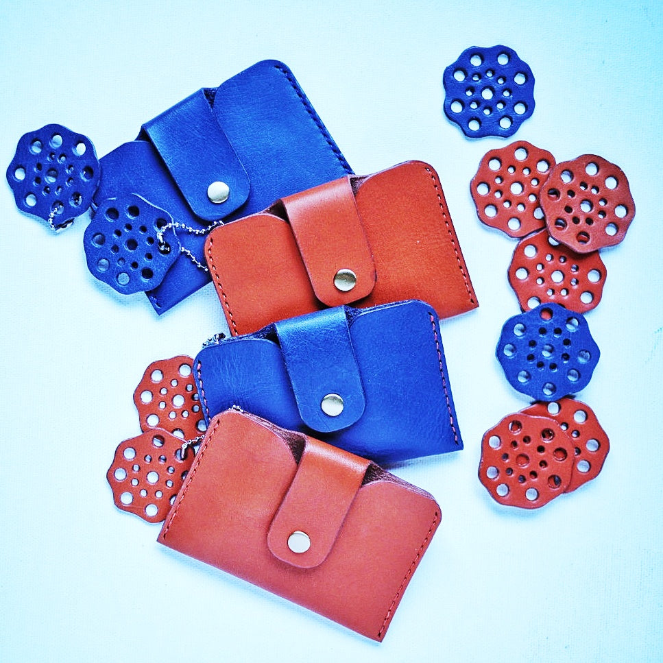 Handmade Leather Card Holder – Slim, Stylish, & Functional