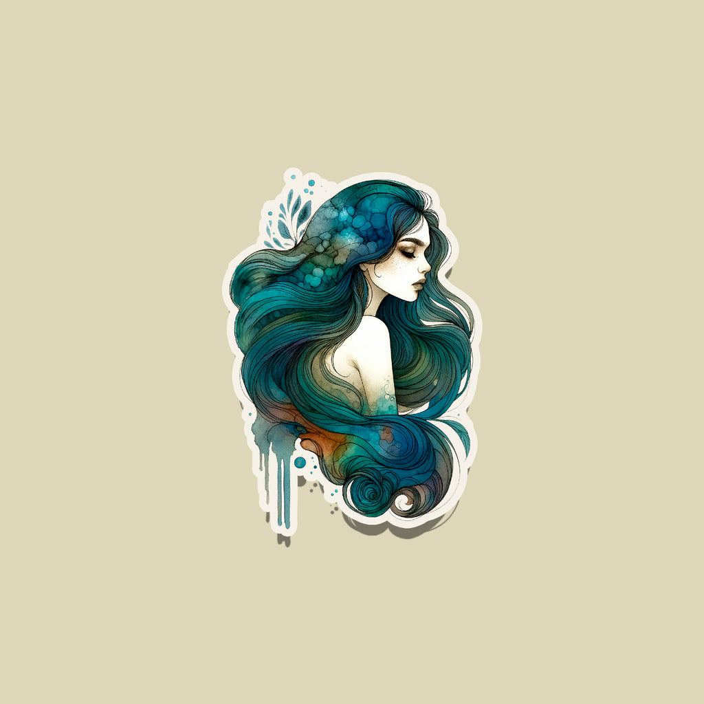 Empowering Women Vinyl Stickers – Waterproof Glossy  12pcs Pack  Inspirational Art