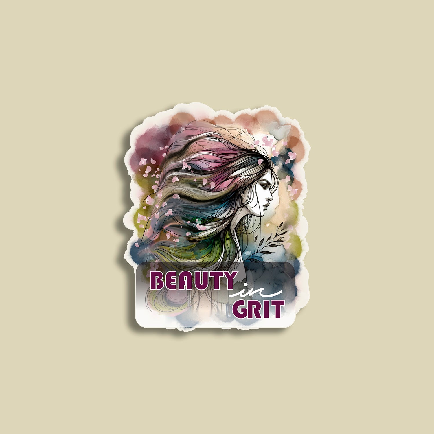 Empowering Women Vinyl Stickers – Waterproof Glossy  12pcs Pack  Inspirational Art