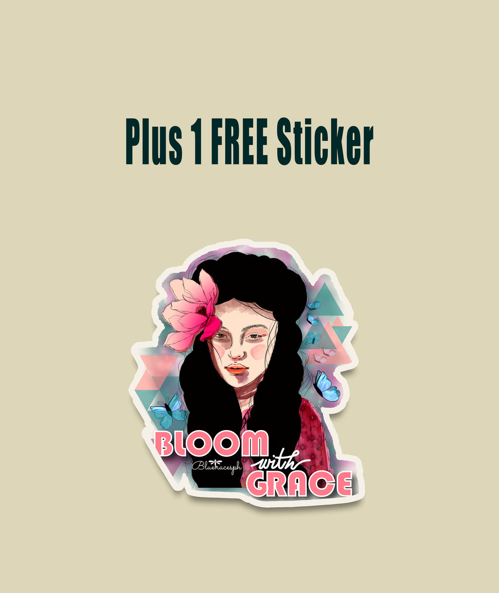 Empowering Women Vinyl Stickers – Waterproof Glossy  12pcs Pack  Inspirational Art