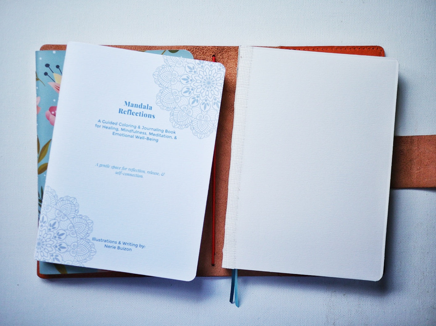 A5 Refillable Leather Journal Cover | Buffalo Veg-Tanned Leather