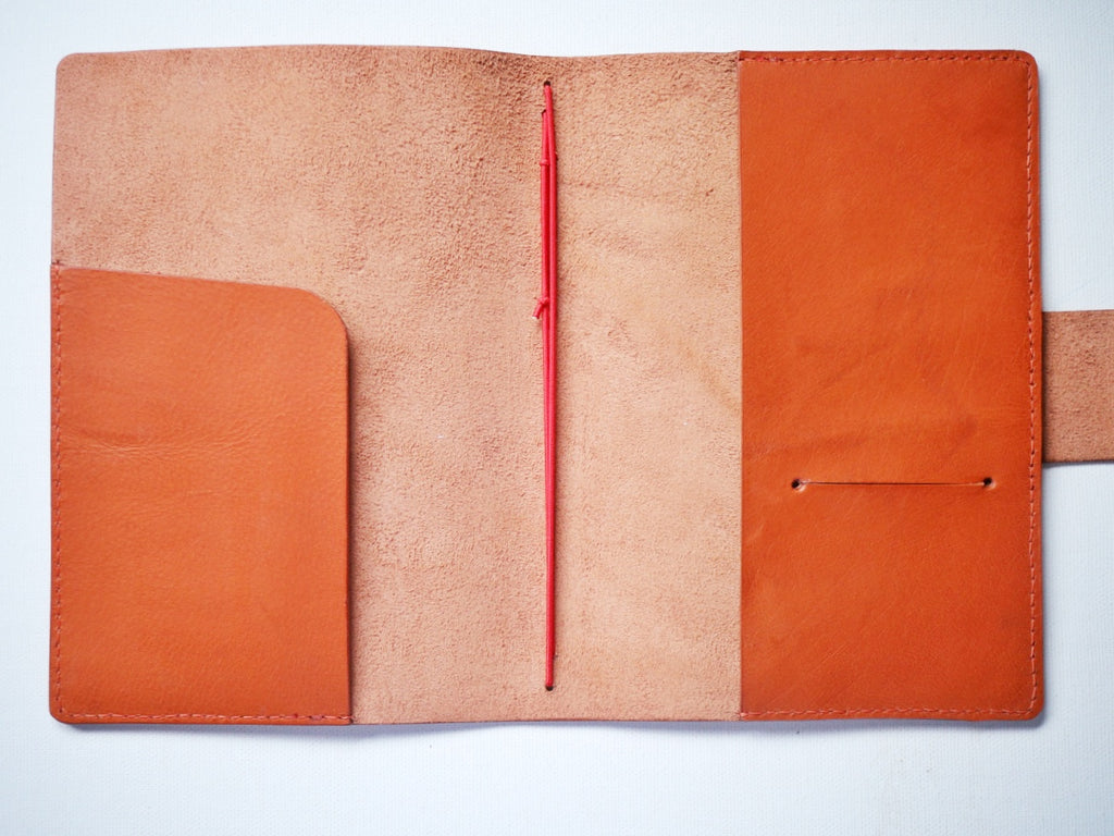 A5 Refillable Leather Journal Cover | Buffalo Veg-Tanned Leather